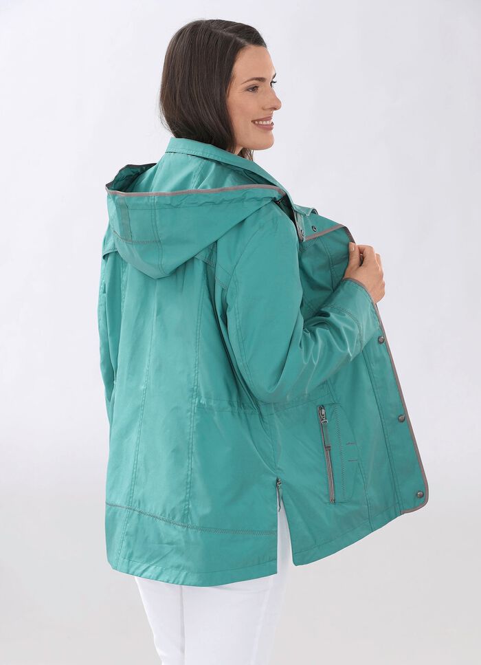 Funktionsjacke mit Reißverschluss an den Seitenschlitzen PAZIFIK