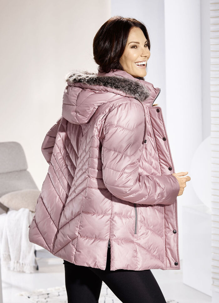 Jacke mit Reißverschluss an den Seitenschlitzen, 