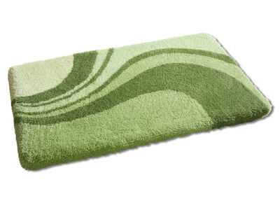 Badgarnitur von Kleine Wolke mit rutschhemmender Rückseite GRÜN