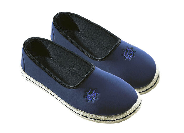 Bequeme und trendige Stretch-Ballerina BLAU