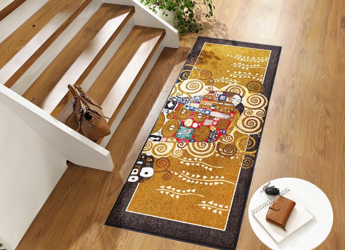 Fussmatte mit rutschsicherer Gummi-R&uuml;ckseite 