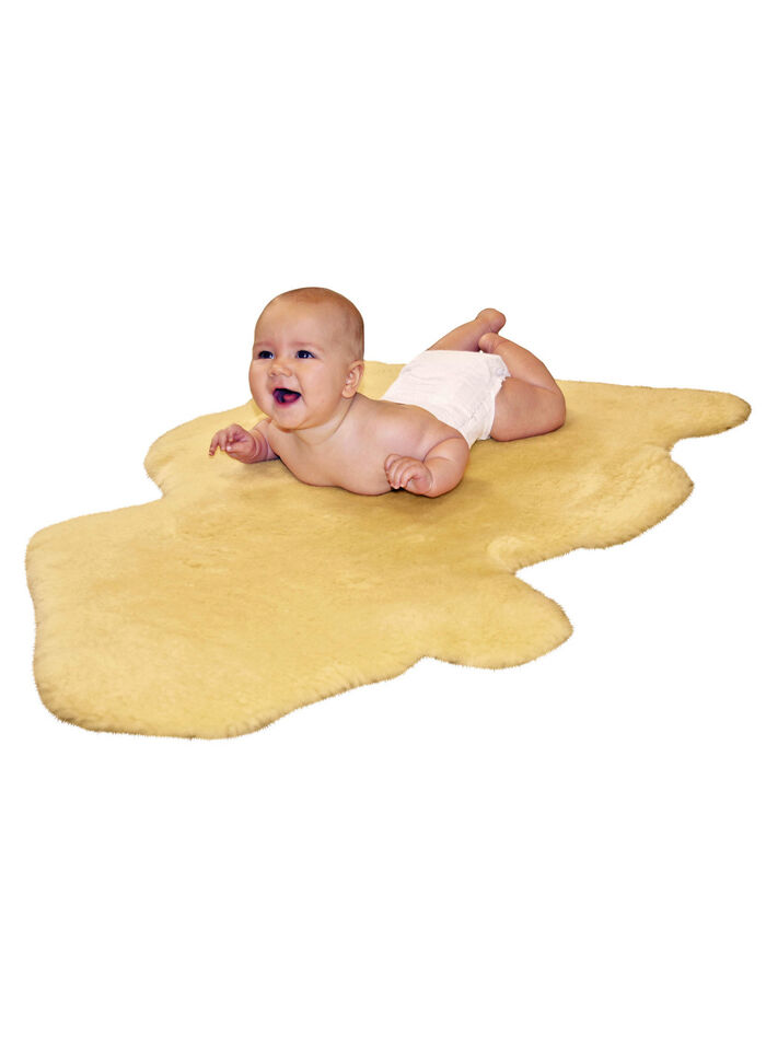 Baby-Lammfell aus hochwertigem Merino-Lammfell, 