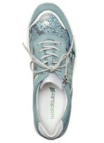 Waldl&auml;ufer, bequeme Damen-Schn&uuml;rschuhe, Weite H, mit herausnehmbarem Fussbett 