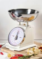 K&uuml;chenwaage im Retro-Design 