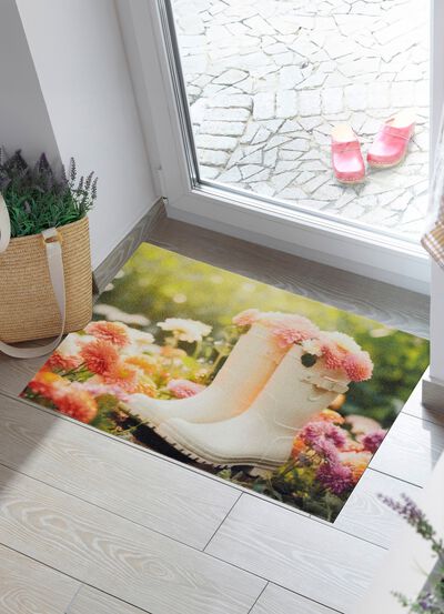 Fussmatte "Gummistief 