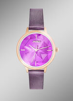 Pools-Damenuhr mit Schliff-Effekt 