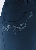 Hose mit funkelnden Glitzersteinchen 