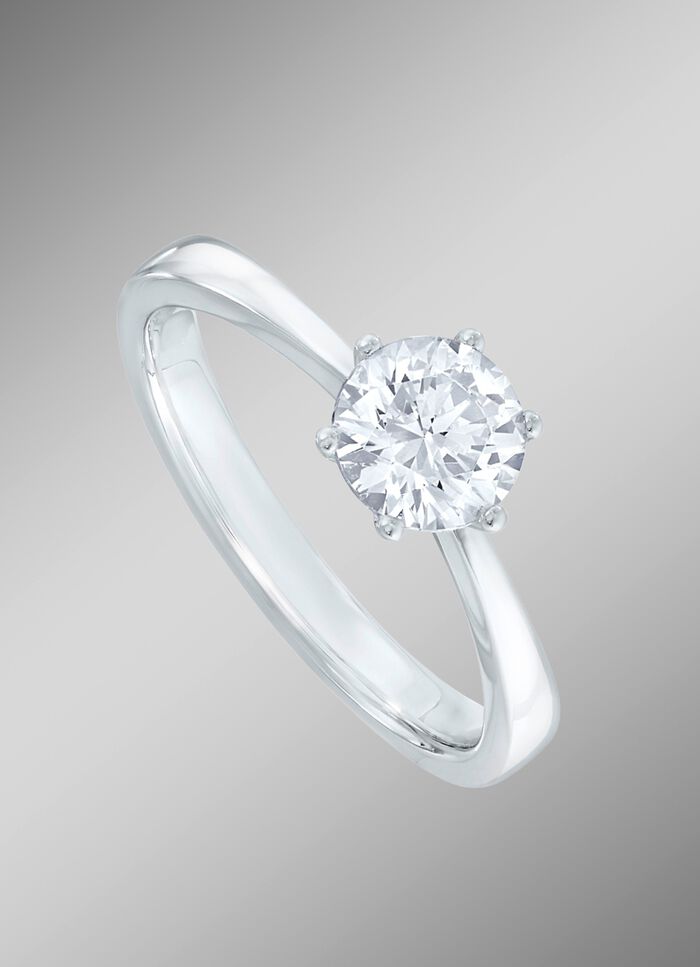 Fabelhafter Solit&auml;r-Damenring mit Brillant 