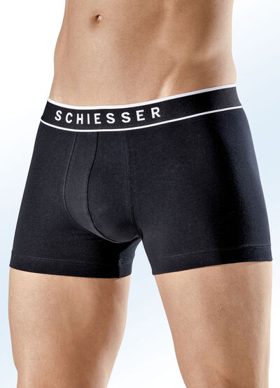 Schiesser Dreierpack Pants mit Elastikbund - 