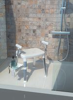 Dusch-und Badehocker aus hochwertigem Kunsstoff 