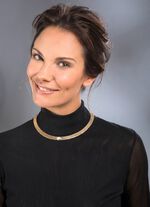 Superflex Halsreif mit Mittelteil in Weissgold 