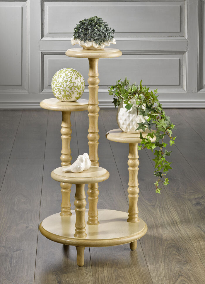 Wunderschöne Blumen-Etagere BUCHE