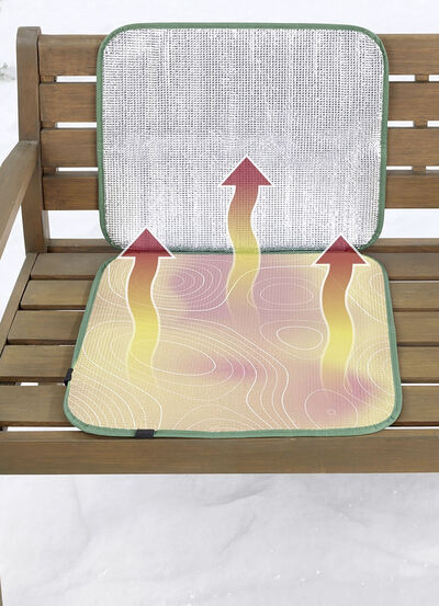 Thermo Sitz- und Rückenkissen XL 