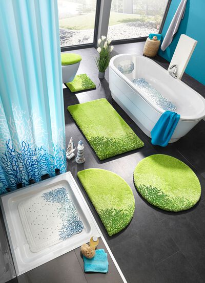 Badteppiche von Grund, rutschhemmende R&uuml;ckseite 