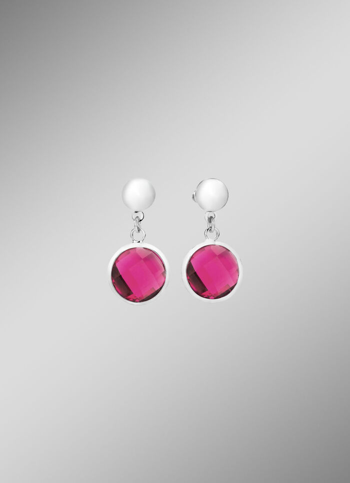 Schmuckset, 3-teilig, mit Kristallsteinen 