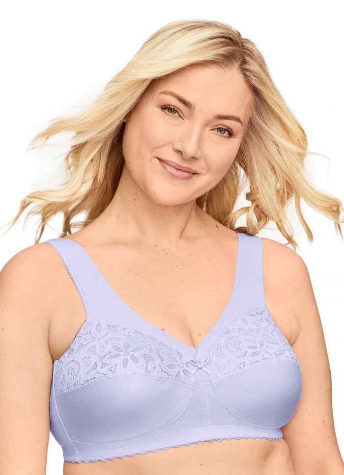  Glamorise St&uuml;tz-BH mit Stickereispitze 