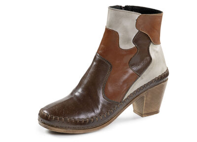 Gemini, modische Damen-Stiefeletten, Winterschuhe, Weite G, mit Reissverschluss 