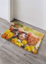 Fussmatte mit rutschhemmender R&uuml;ckseite 