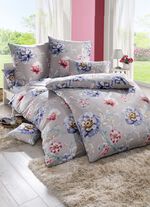 Microfaser-Bettw&auml;sche-Garnitur mit Reissverschluss 