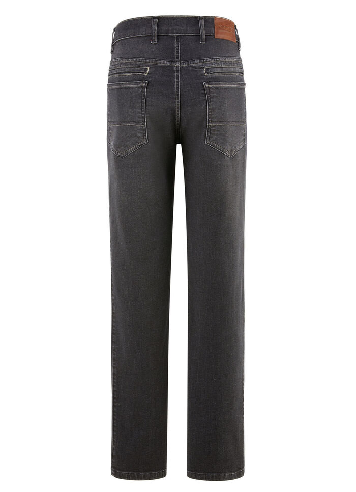 Jeans von &laquo;Francesco Botti&raquo; in 3 Farben ANTHRAZIT