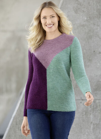 Pullover in sehr flauschiger Qualität 
