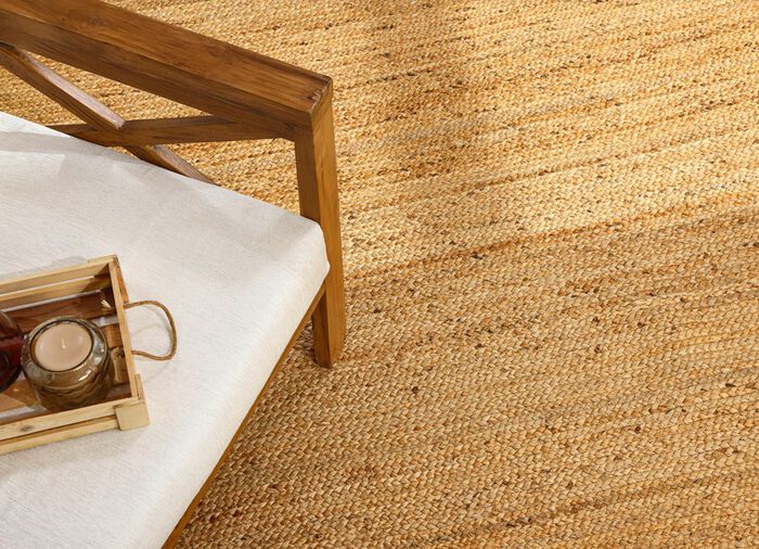 Teppiche und Br&uuml;cken aus Jute 