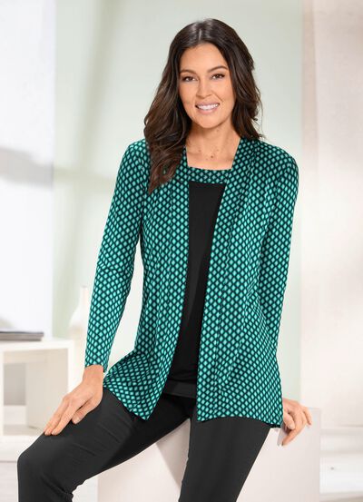 Shirt in 2-in-1 Optik 