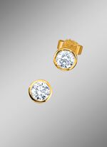 Erlesene Ohrstecker mit lupenreinen Brillanten 