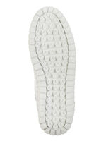 Gemini Schnür-Bootie mit luftiger Perforation und Lederapplikation WEISS