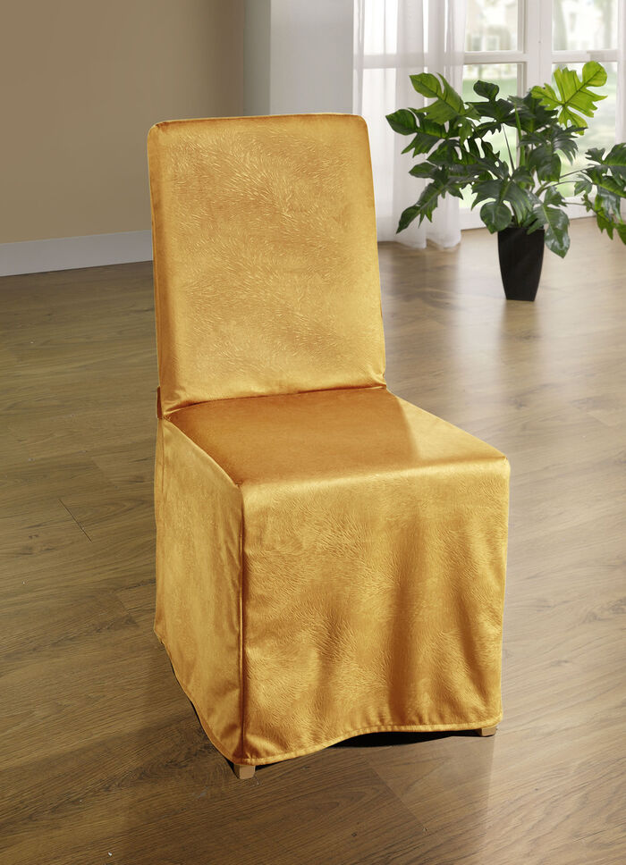 Stuhlhusse in Samtoptik GOLD