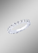 Memoire-Brillantring mit Brillanten 