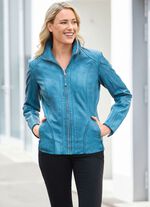 Lederkurzjacke von &laquo;Cabrini&raquo; 