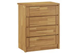 Kommodenserie aus Massivholz mit  Soft-Close 