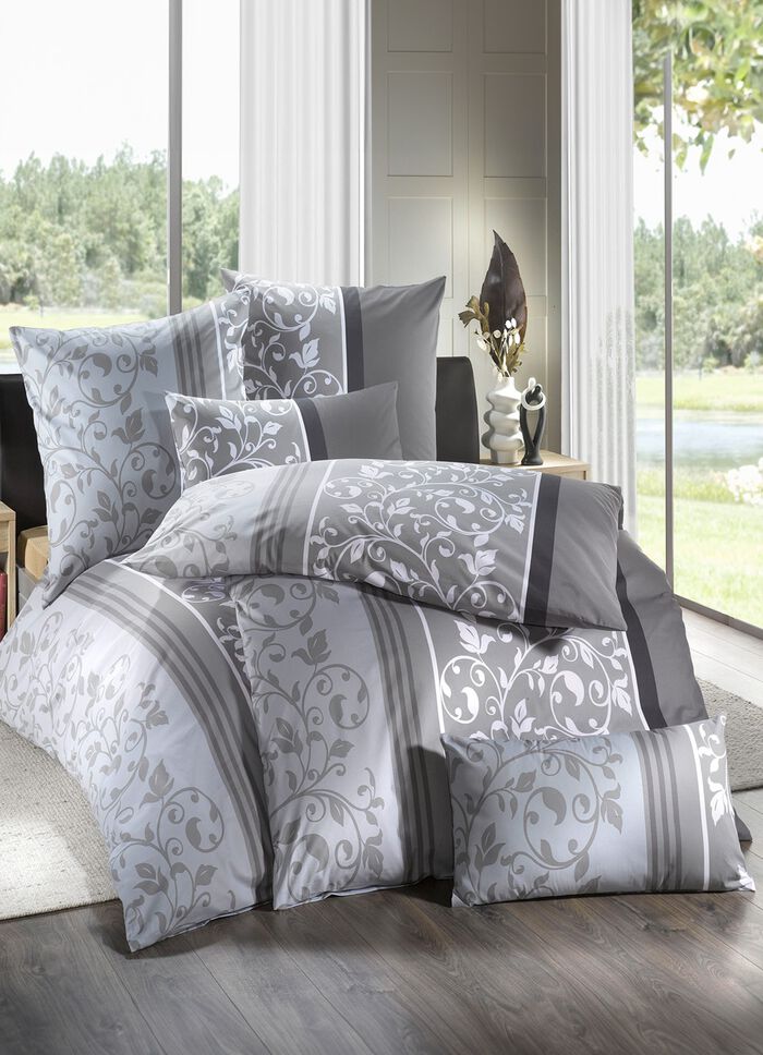 Soft-Renforc&eacute; Bettw&auml;sche-Garnitur von Florella GRAU