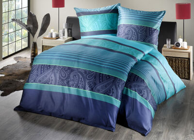 Bettwäsche-Garnitur von Kleine Wolke PETROL