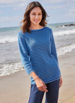 Pullover mit nachhaltig recycelter Baumwolle 