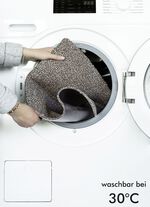 Waschbare Schmutzfangmatte f&uuml;r innen und aussen GRANIT