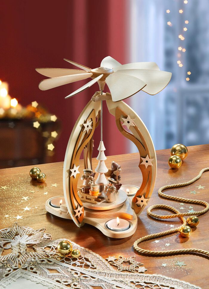 Tischpyramide aus dem Erzgebirge 