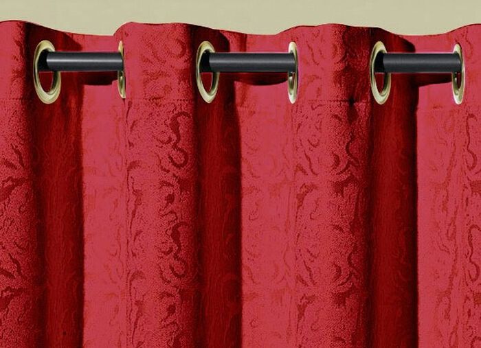 Leicht gl&auml;nzende Wohnaccessoires ROT