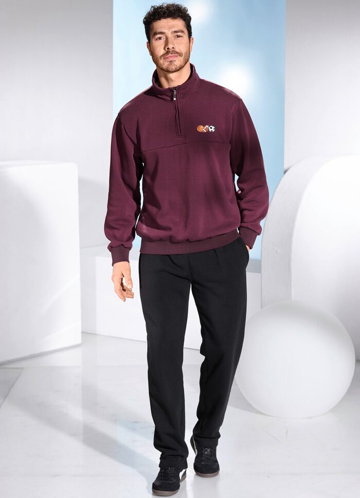 Freizeitset mit kurzem Reissverschluss 