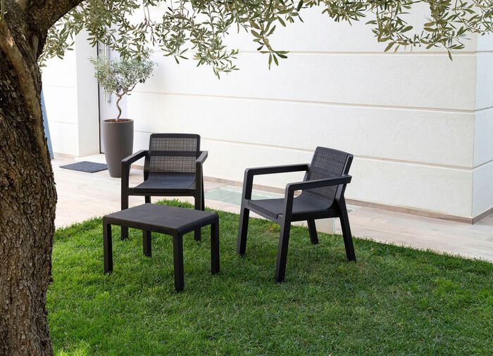 Balkon-Set &laquo;Riviera&raquo;, 3-teilig 