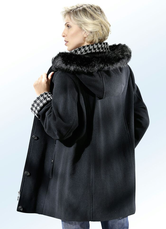 Jacke mit Umschlagärmel 