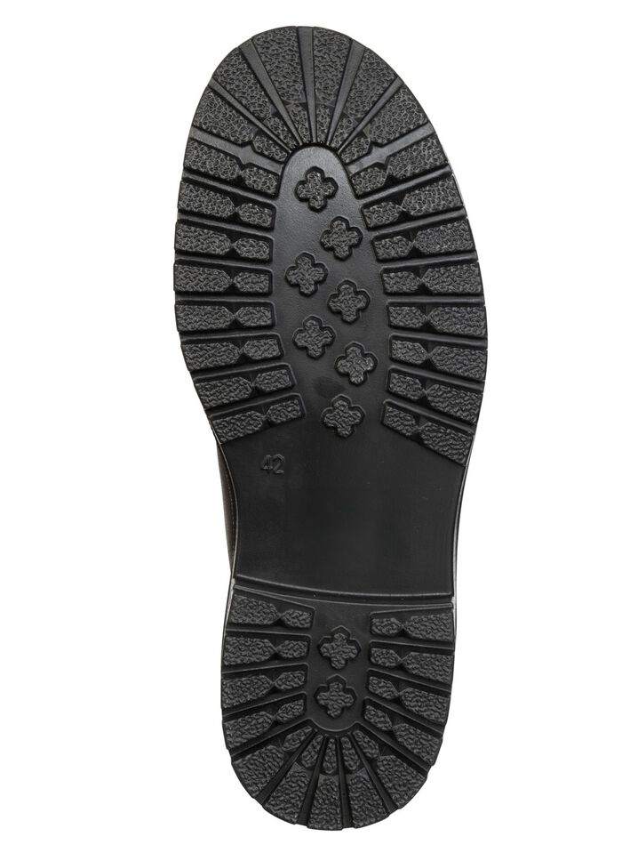 GINO GALANTE, gef&uuml;tterte Herren-Boots, Winterschuhe, Weite H, mit Lammfell MOKKA