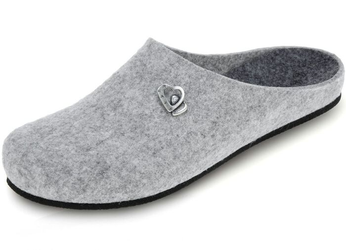 Leichte Damen-Hausschuhe, mit anatomisch geformtem Fussbett 