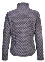 Modische Damen-Stretch-Jacke mit Jaquard-Steppmuster GRAFIT