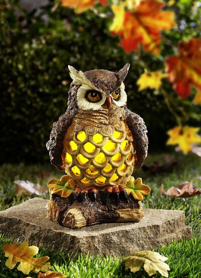 Solarleuchte Eule  Solarleuchte Eule