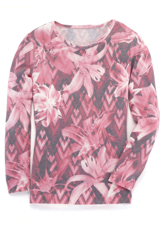 Pullover in weich fliessender Qualität HUMMER-MULTICOLOR