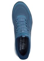 SKECHERS, sportliche Herren-Sneaker, mit geformter Slip-Ins Fersenplatte 