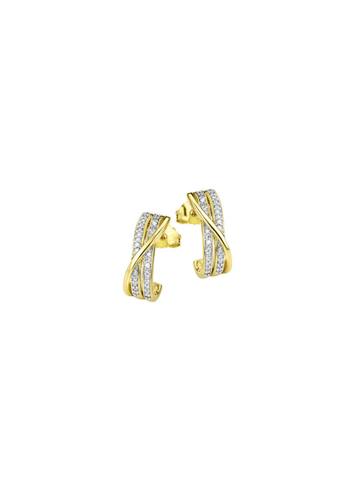Ohrstecker mit Diamanten 