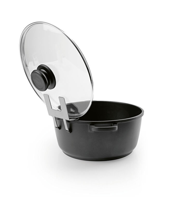 Topfdeckelhalter «Topfi» aus Edelstahl 